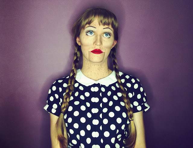 makijaż na halloween